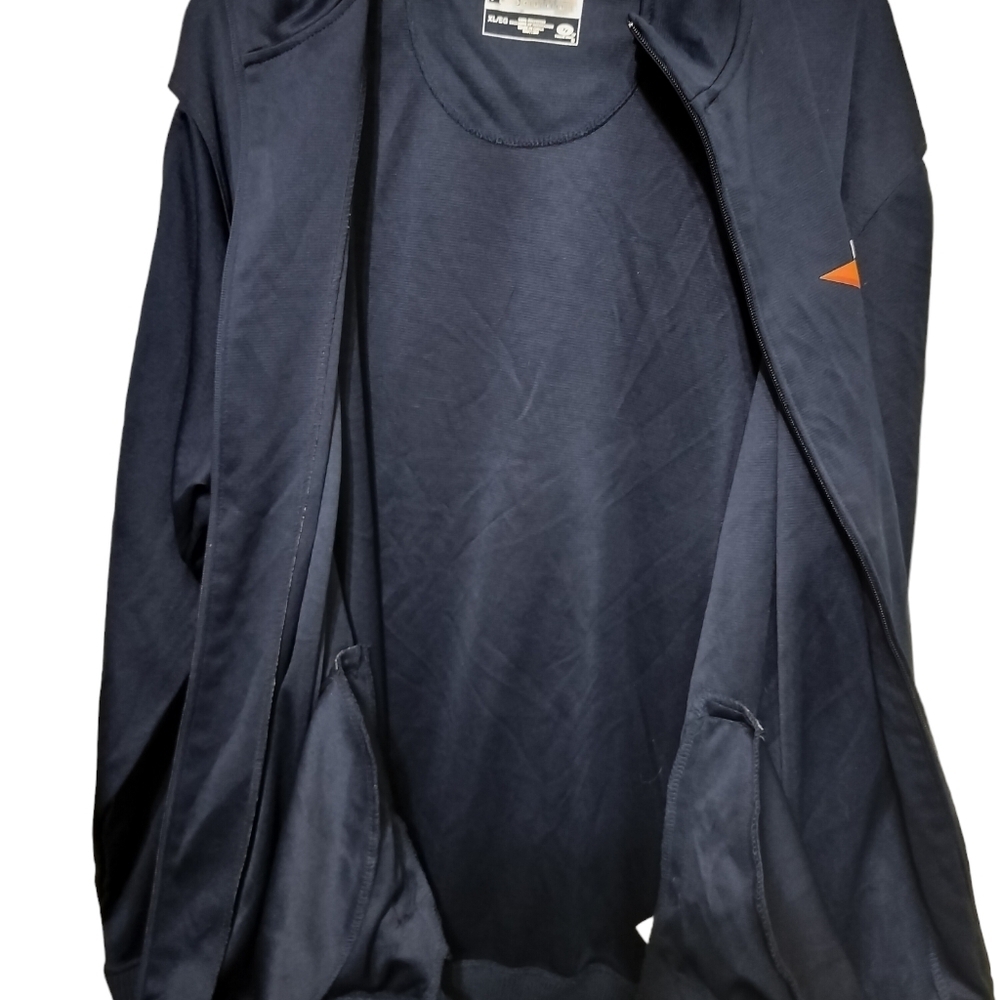 M374) Genuine Merchandise Navy Full Zip Front Houston Astros True Fan Jacket XL - Picture 5 of 8